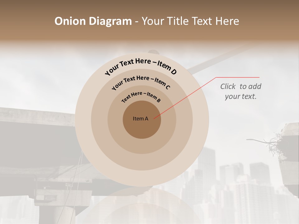 Outdoor Cross Problem PowerPoint Template
