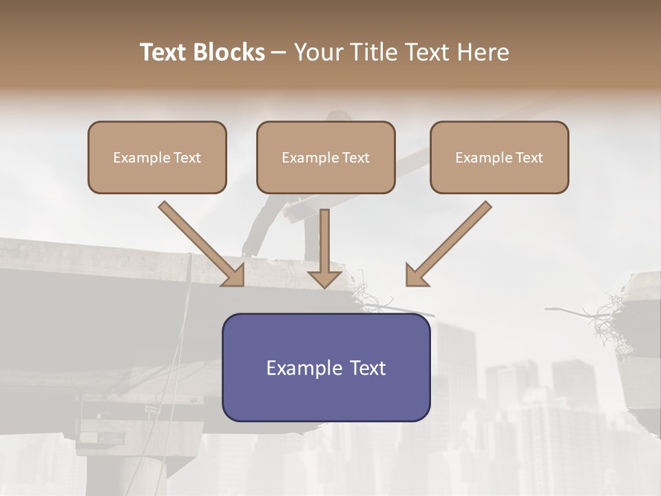 Outdoor Cross Problem PowerPoint Template