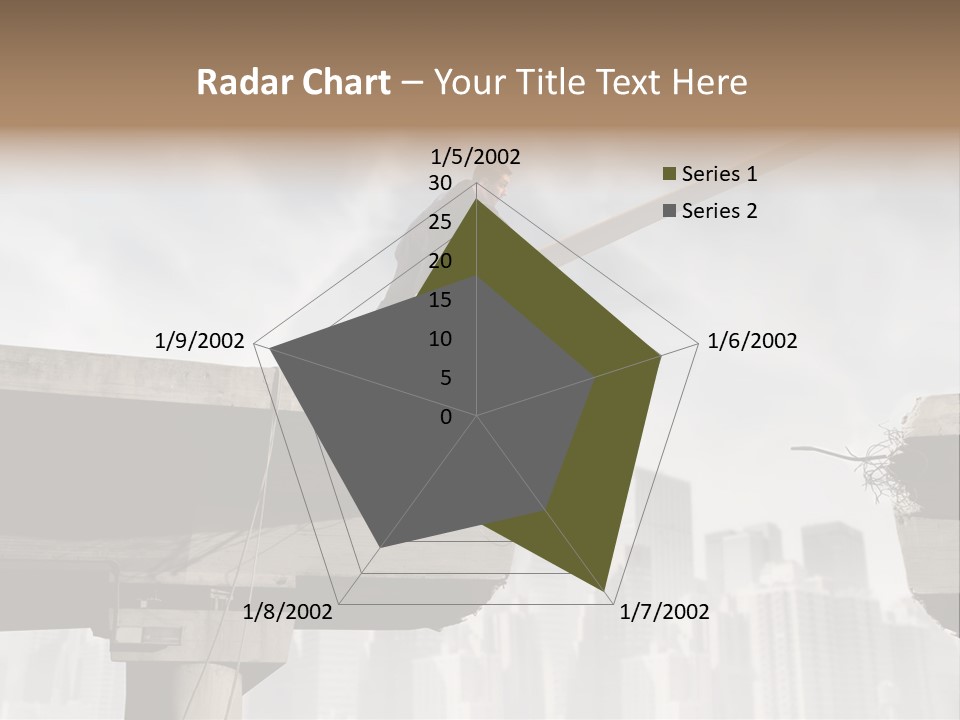 Outdoor Cross Problem PowerPoint Template
