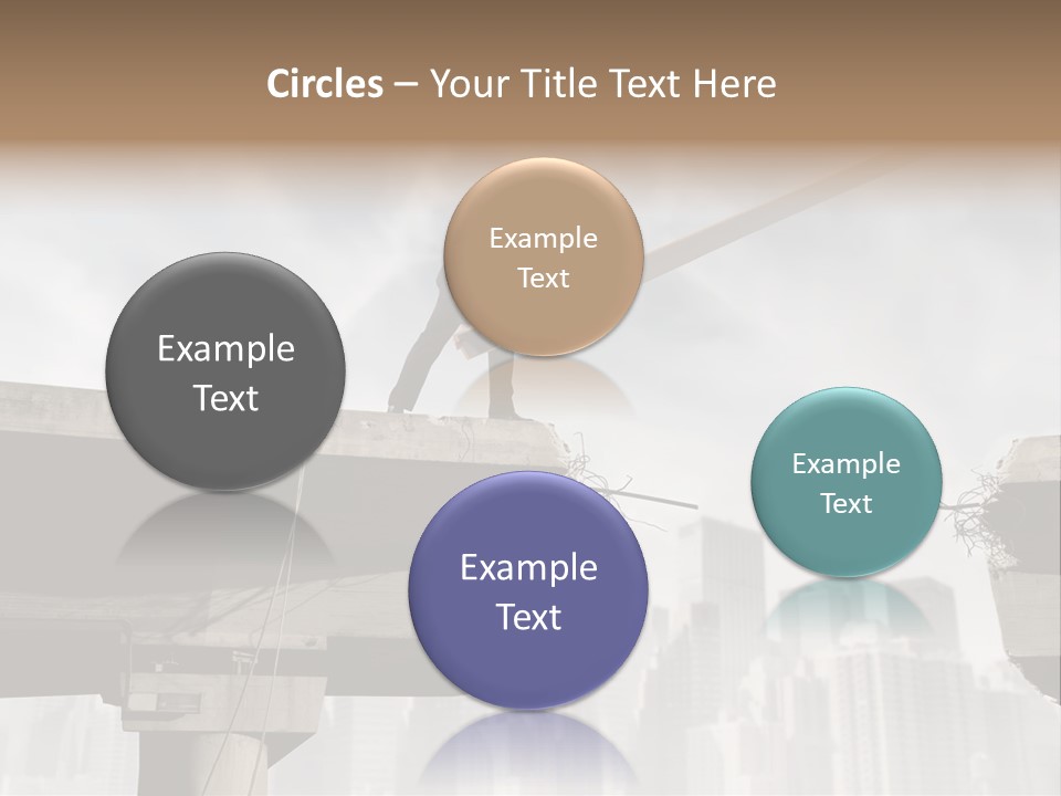 Outdoor Cross Problem PowerPoint Template