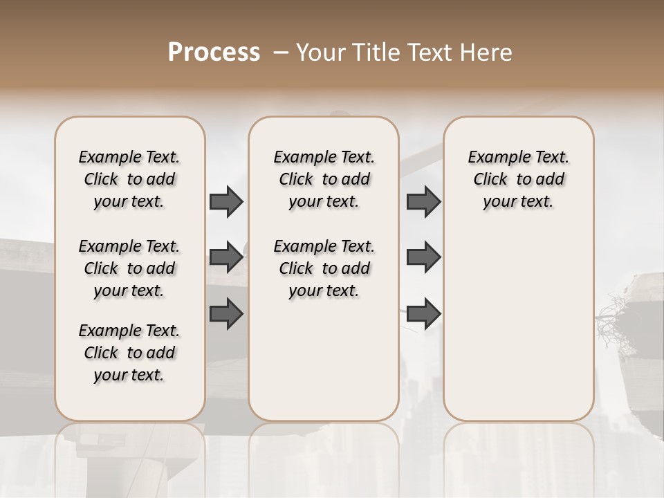 Outdoor Cross Problem PowerPoint Template