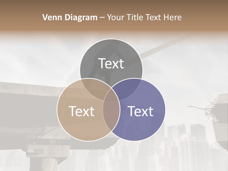 Outdoor Cross Problem PowerPoint Template