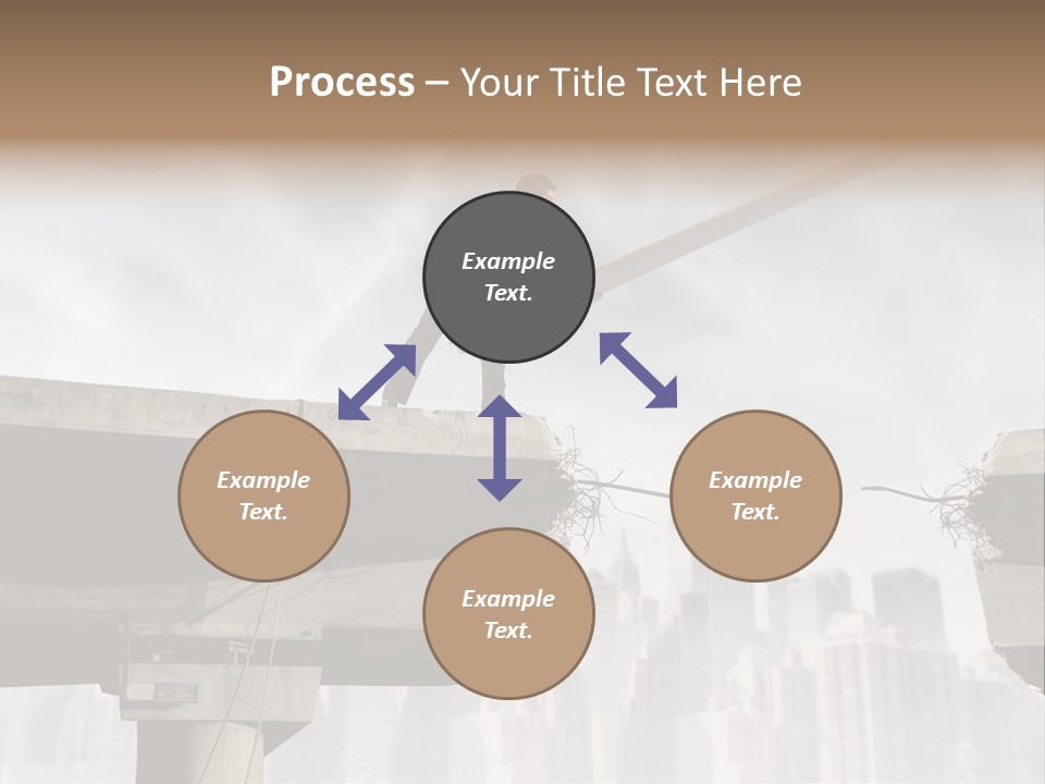 Outdoor Cross Problem PowerPoint Template
