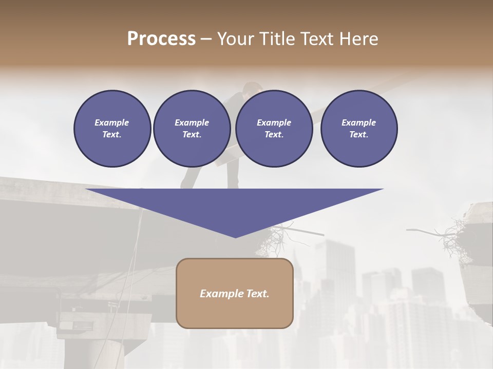 Outdoor Cross Problem PowerPoint Template