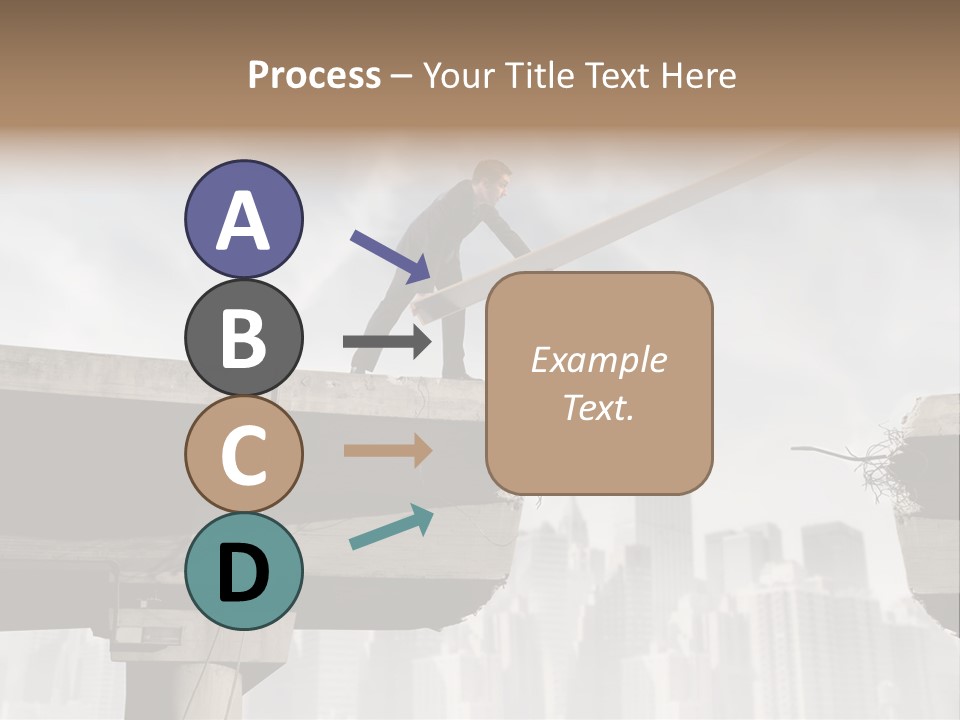 Outdoor Cross Problem PowerPoint Template