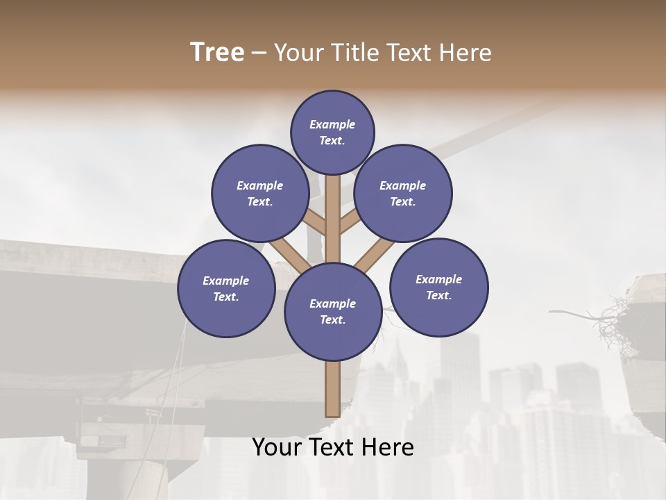 Outdoor Cross Problem PowerPoint Template