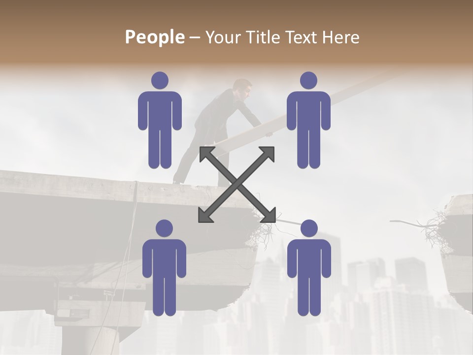 Outdoor Cross Problem PowerPoint Template