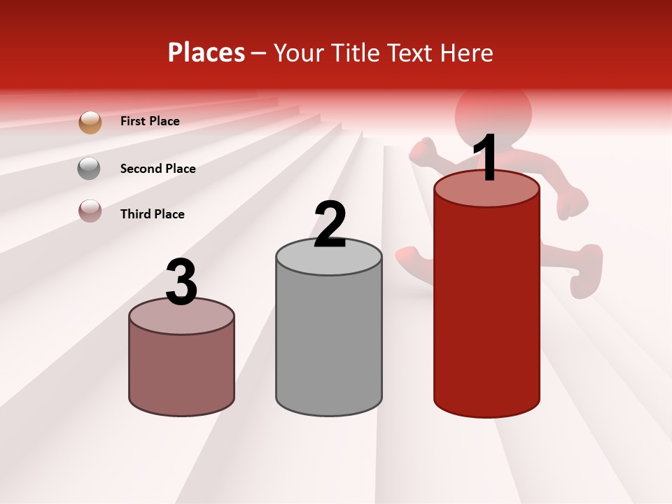 Trust Ladder Back PowerPoint Template