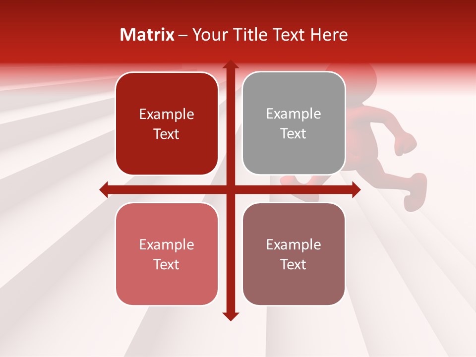 Trust Ladder Back PowerPoint Template