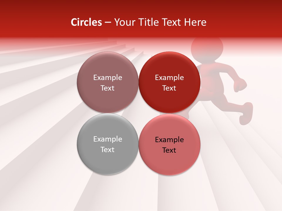 Trust Ladder Back PowerPoint Template