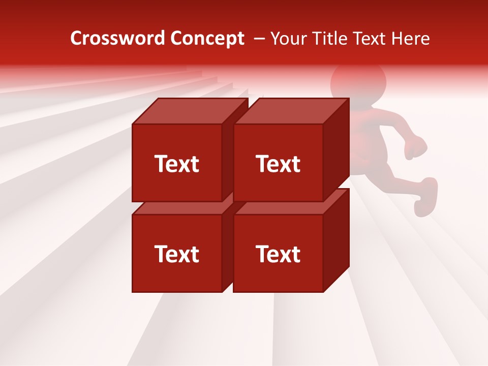 Trust Ladder Back PowerPoint Template