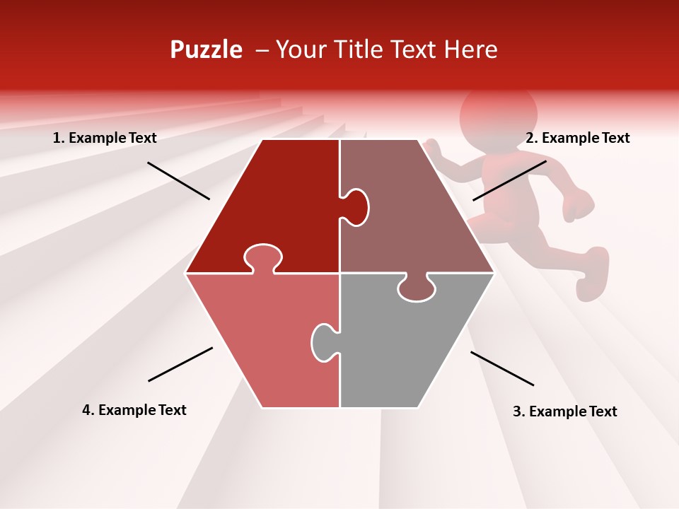 Trust Ladder Back PowerPoint Template