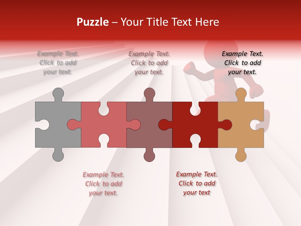 Trust Ladder Back PowerPoint Template