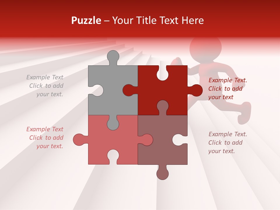 Trust Ladder Back PowerPoint Template