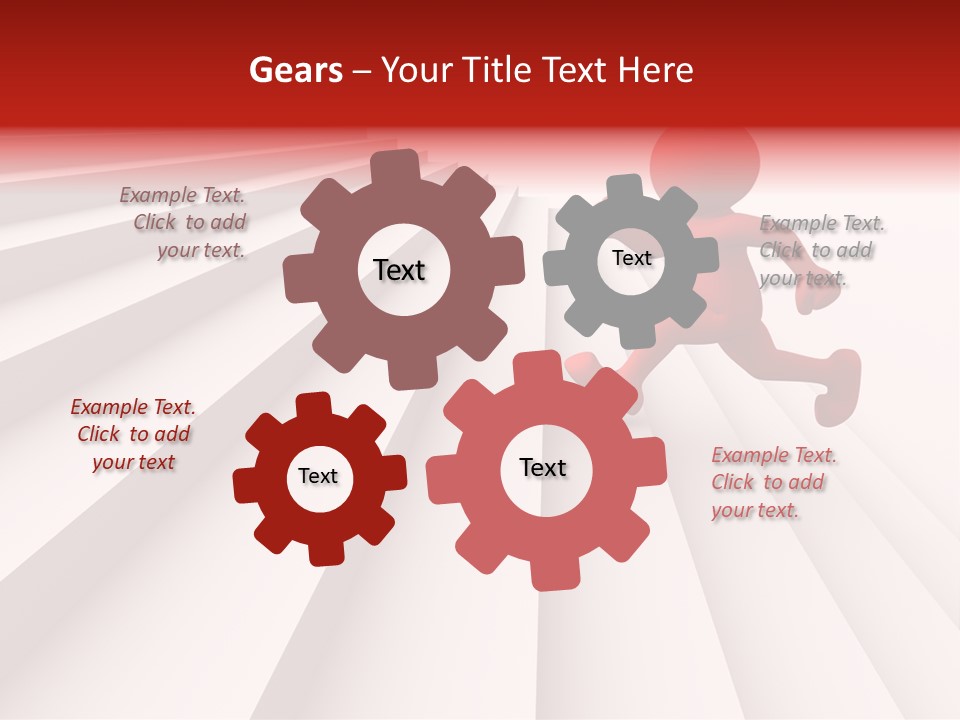 Trust Ladder Back PowerPoint Template