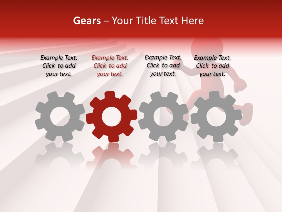 Trust Ladder Back PowerPoint Template