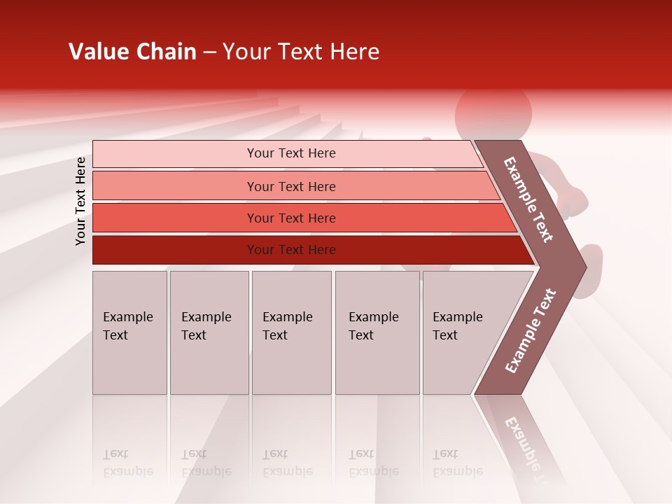 Trust Ladder Back PowerPoint Template