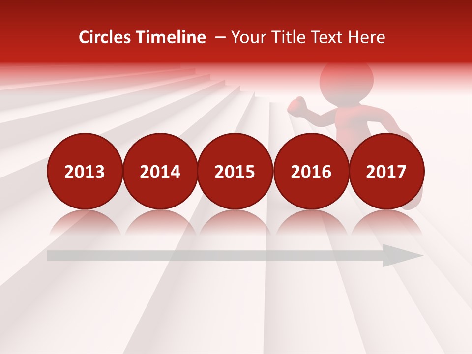 Trust Ladder Back PowerPoint Template