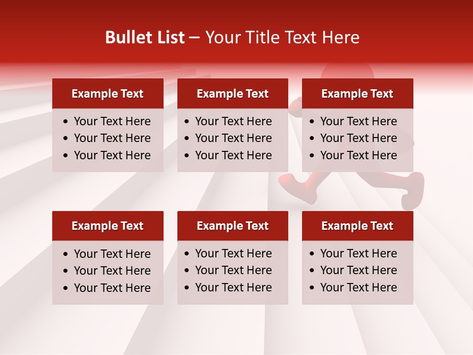 Trust Ladder Back PowerPoint Template