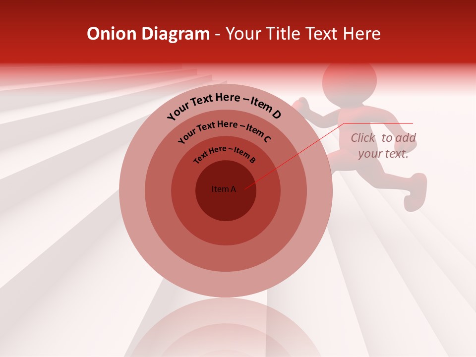 Trust Ladder Back PowerPoint Template