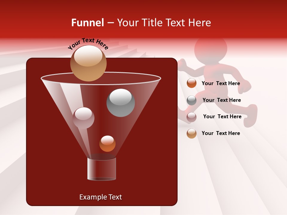 Trust Ladder Back PowerPoint Template