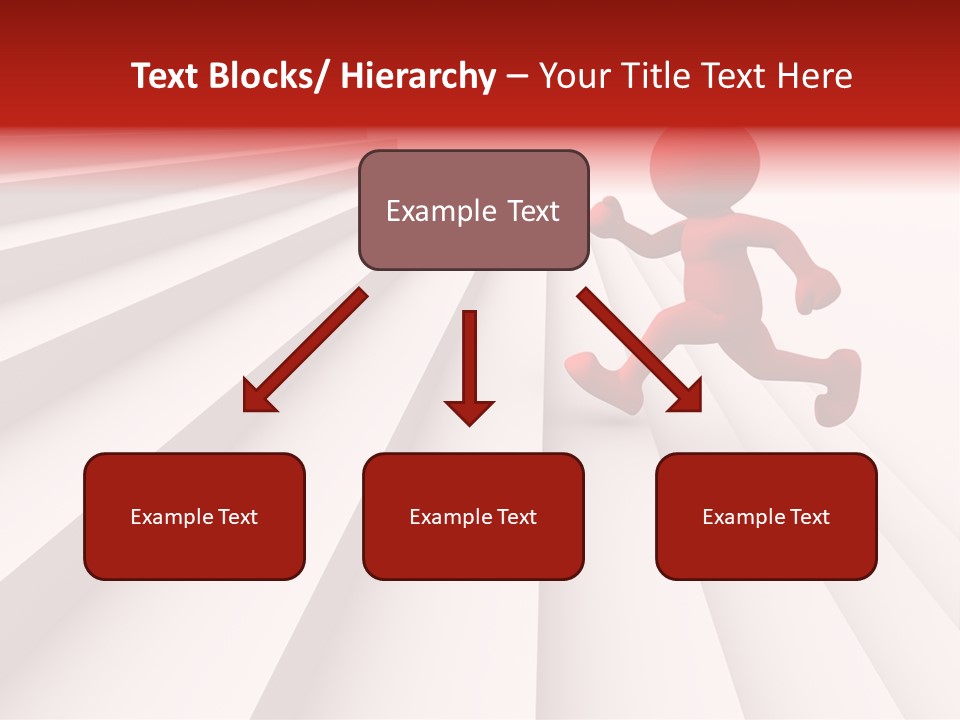 Trust Ladder Back PowerPoint Template