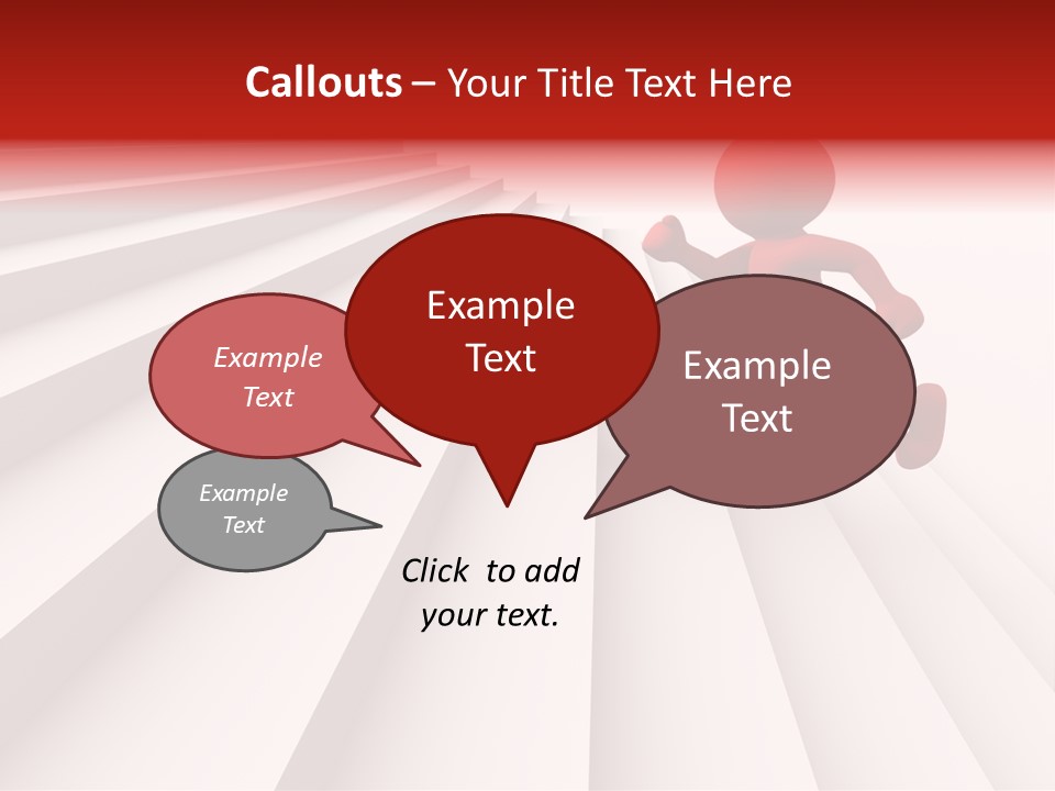 Trust Ladder Back PowerPoint Template