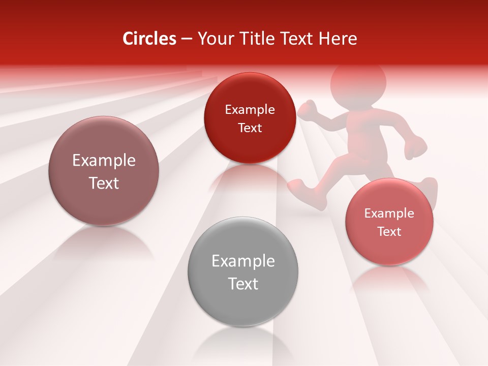 Trust Ladder Back PowerPoint Template