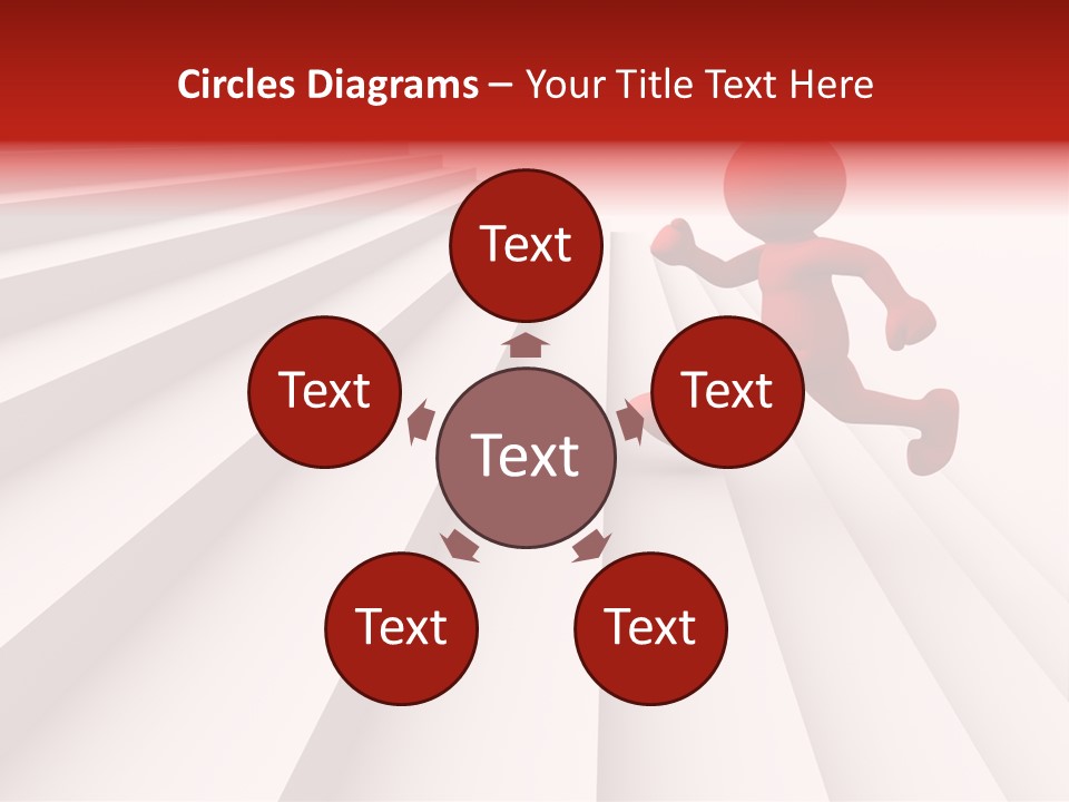 Trust Ladder Back PowerPoint Template