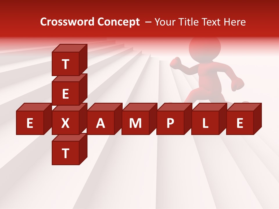 Trust Ladder Back PowerPoint Template