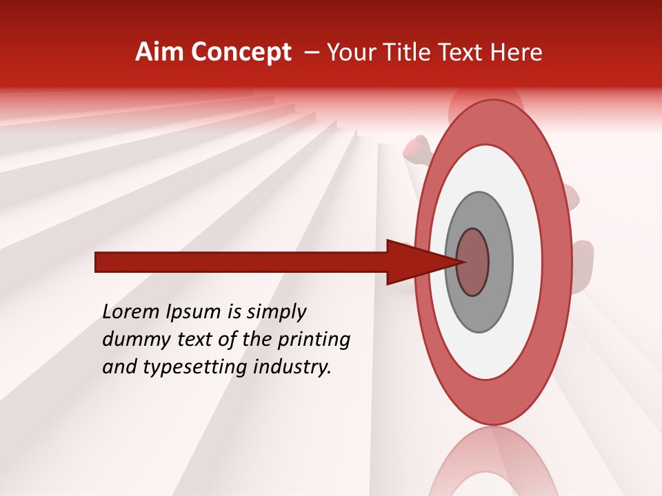 Trust Ladder Back PowerPoint Template