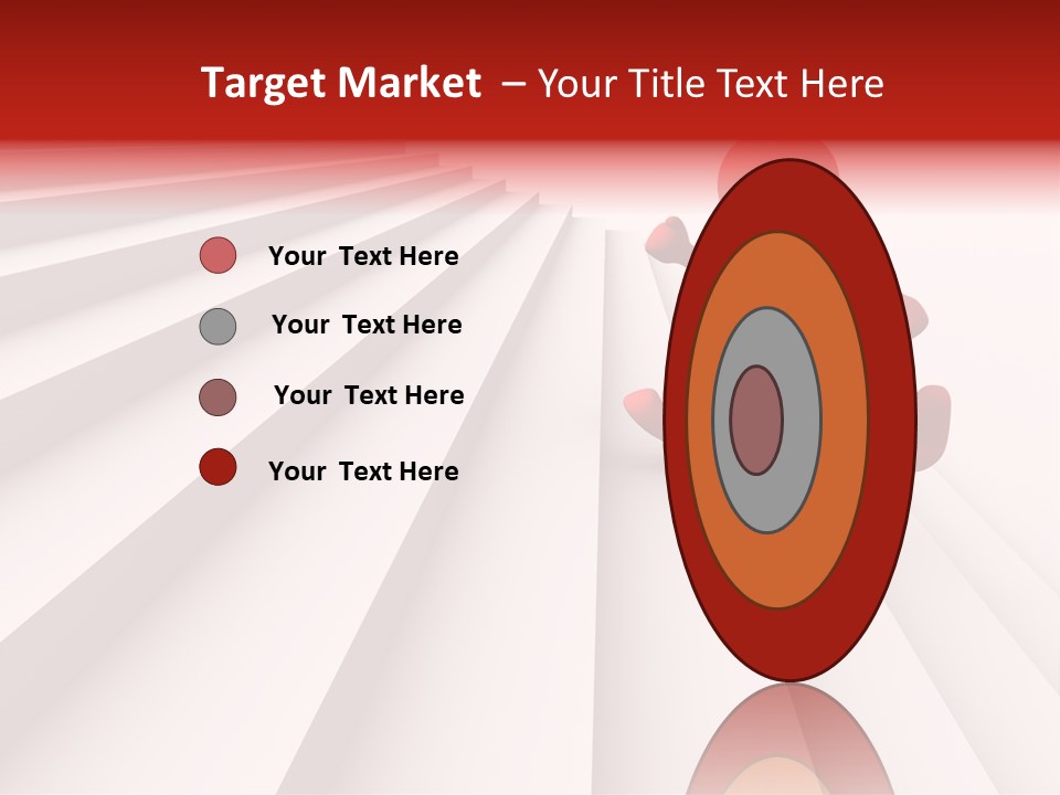 Trust Ladder Back PowerPoint Template