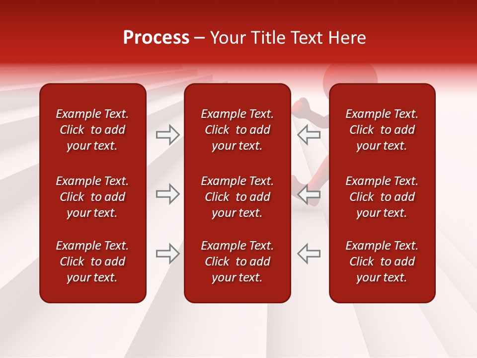 Trust Ladder Back PowerPoint Template