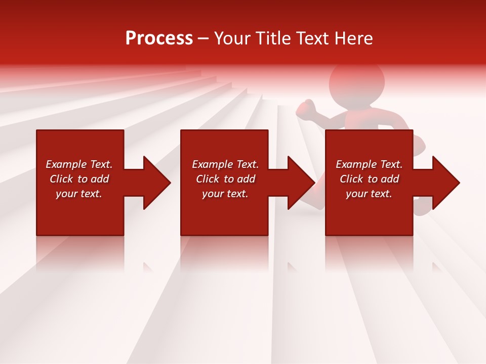 Trust Ladder Back PowerPoint Template