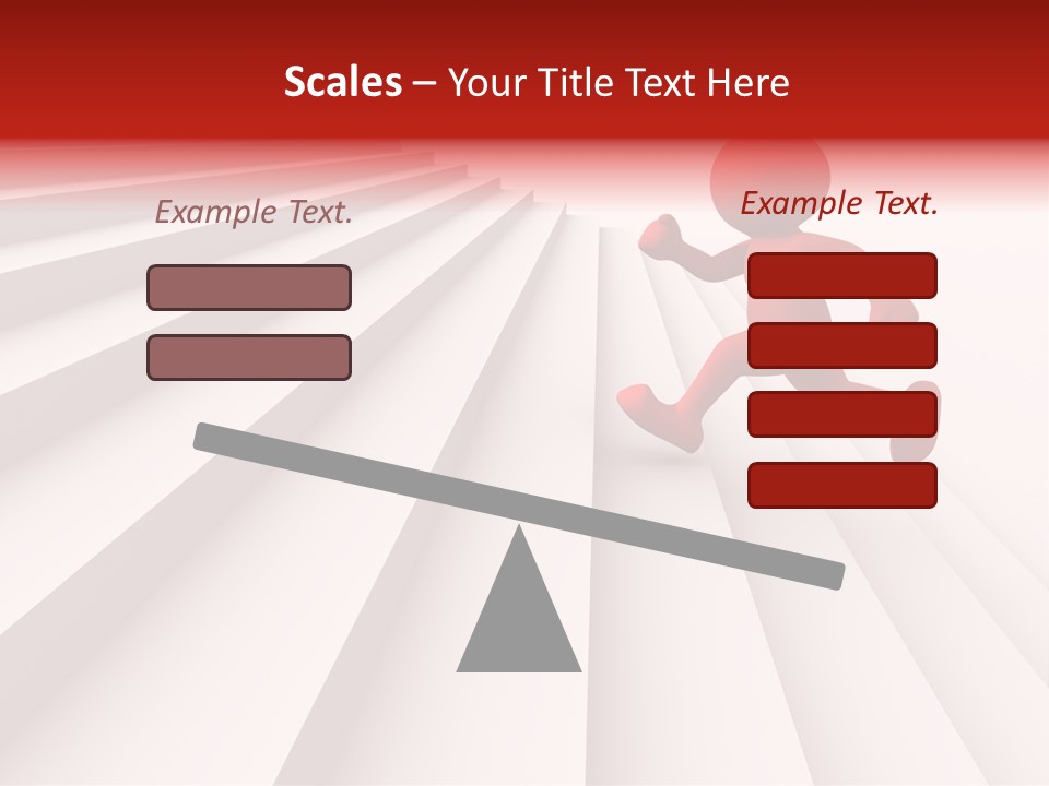 Trust Ladder Back PowerPoint Template