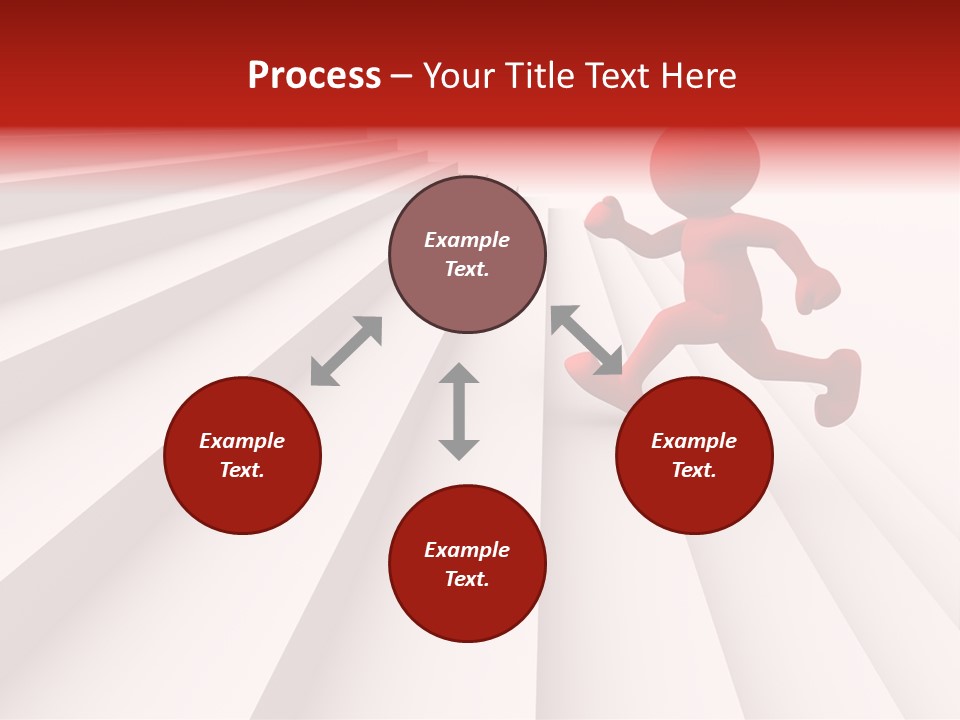 Trust Ladder Back PowerPoint Template