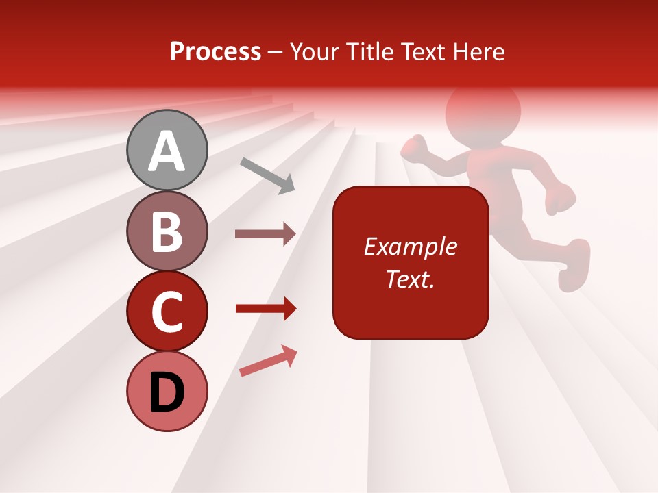 Trust Ladder Back PowerPoint Template