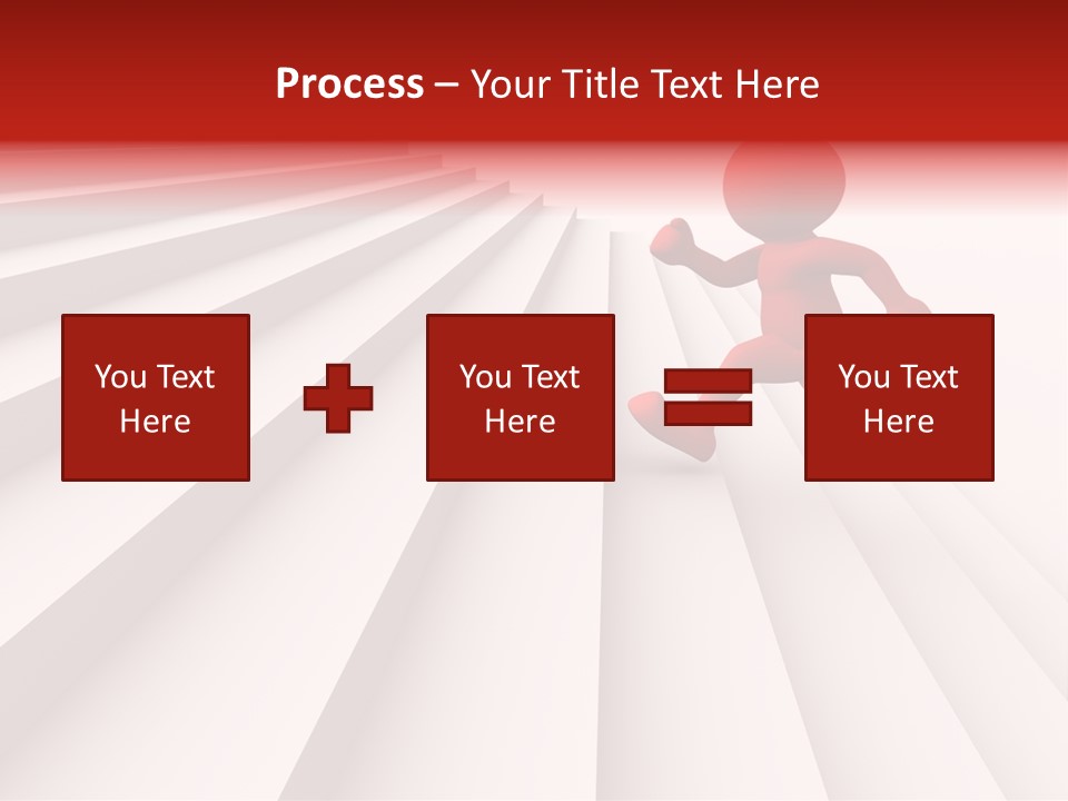 Trust Ladder Back PowerPoint Template