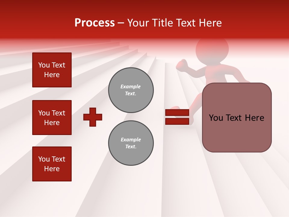 Trust Ladder Back PowerPoint Template