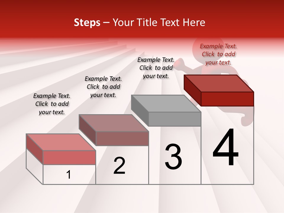 Trust Ladder Back PowerPoint Template