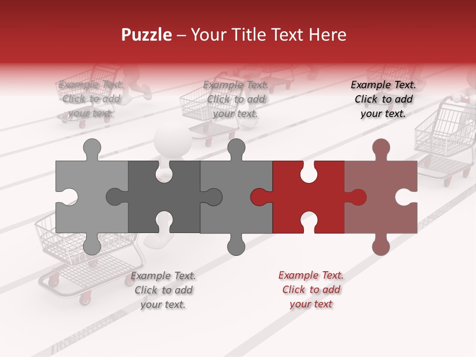 Abstract Render Woman PowerPoint Template
