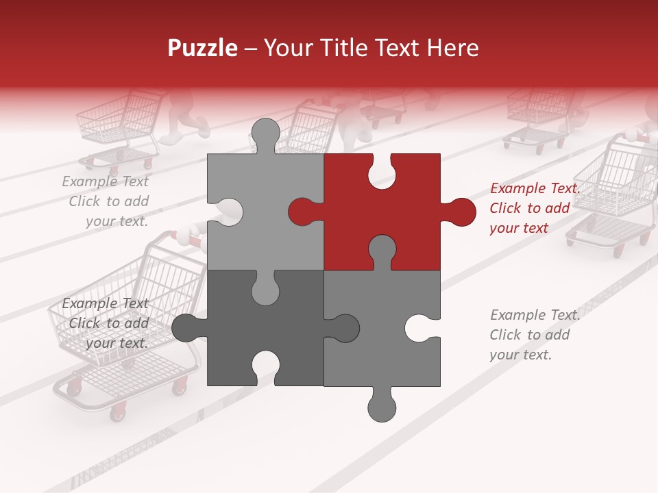 Abstract Render Woman PowerPoint Template