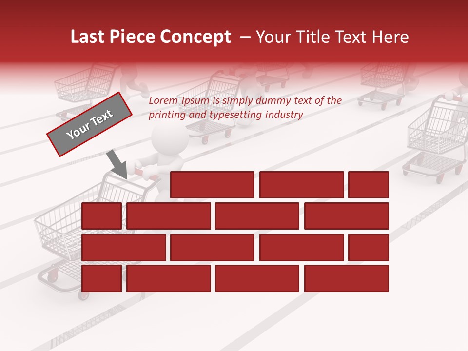 Abstract Render Woman PowerPoint Template