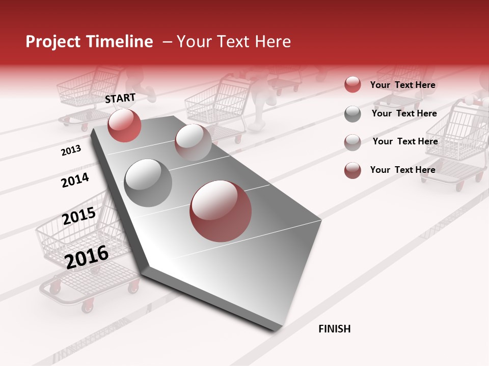 Abstract Render Woman PowerPoint Template