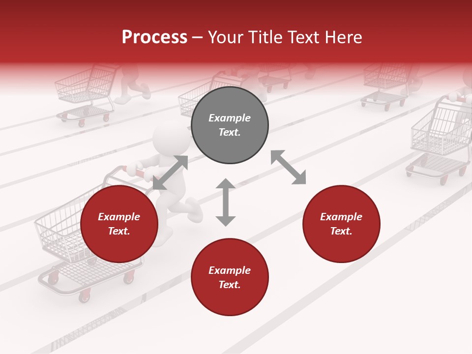 Abstract Render Woman PowerPoint Template