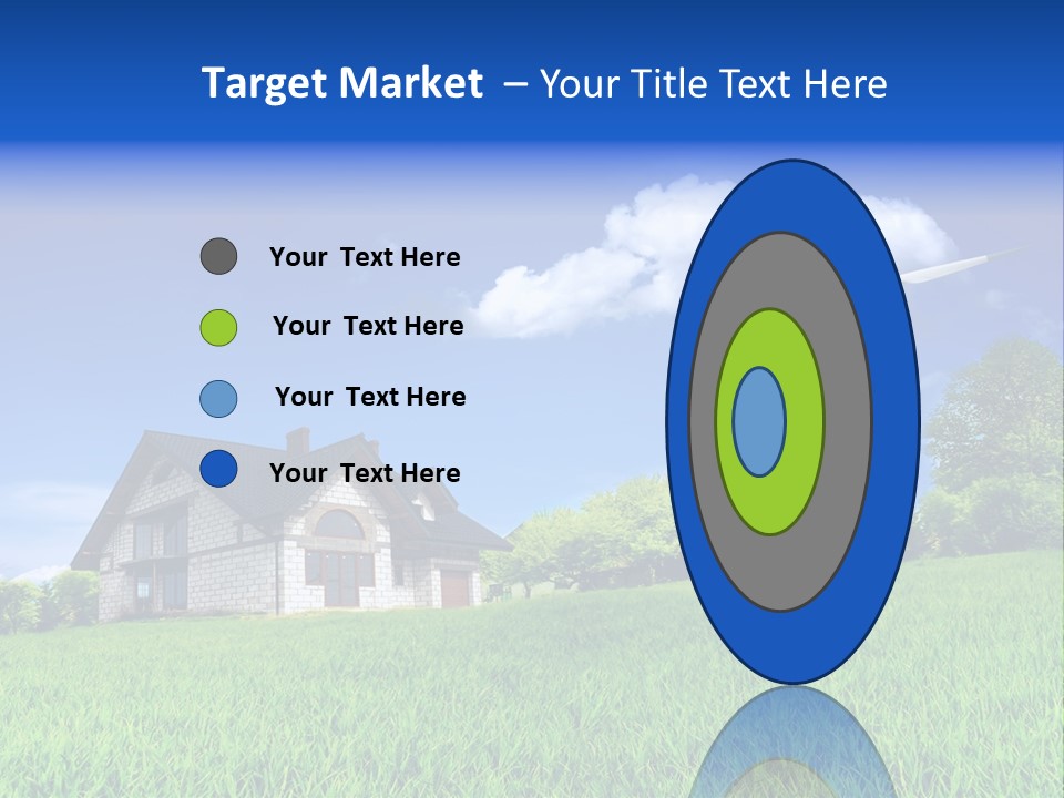 Ecological House Turbine PowerPoint Template