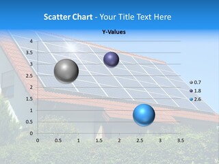 Solar Panel Roof PowerPoint Template