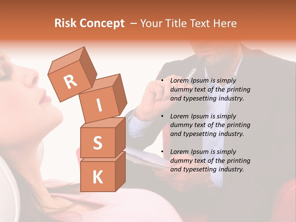 Professional Jacket Psychotherapy PowerPoint Template