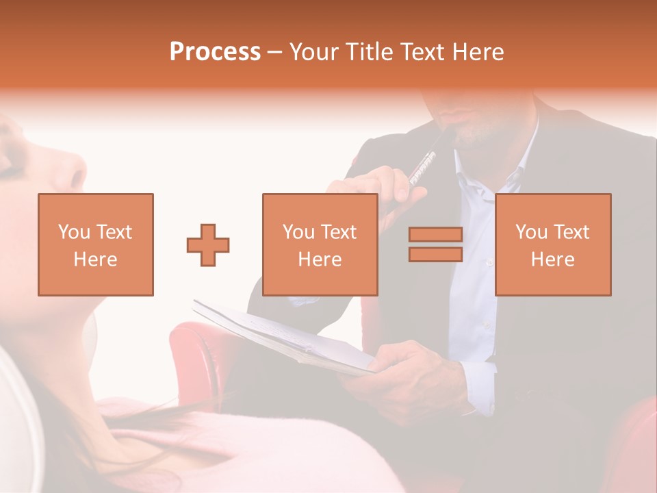 Professional Jacket Psychotherapy PowerPoint Template
