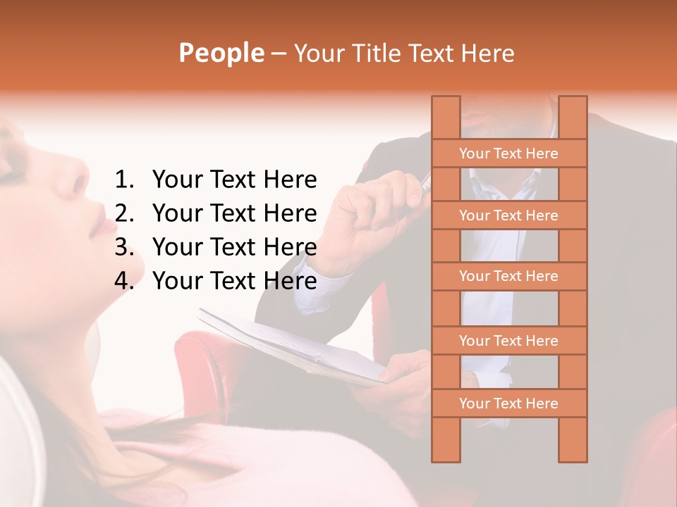 Professional Jacket Psychotherapy PowerPoint Template